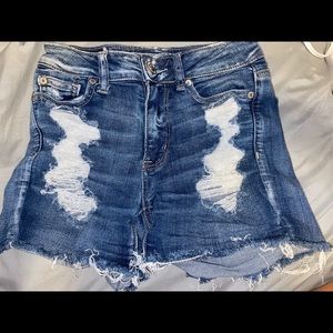 American eagle jean shorts